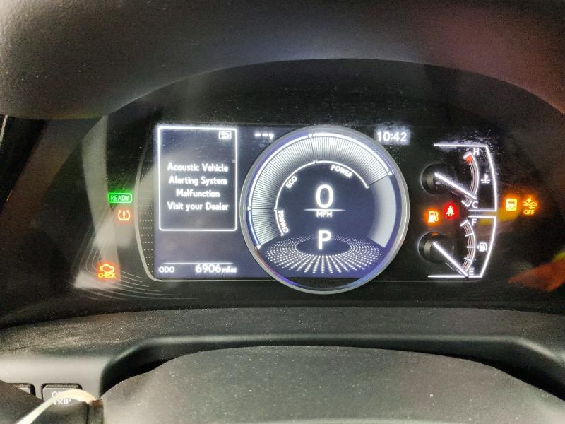 2024 Lexus Es 300h VIN 58ADA1C11RU052451 COPART salvage auction — FRONT END, Ca - Certificate Of Title, sold $15,500 on 2026-07-28 (photo 9)