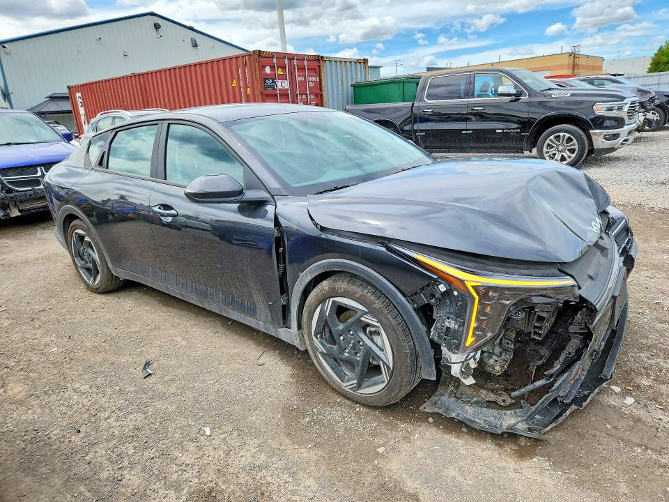 2025 Kia K4 VIN 3KPFU4DE7SE174573 COPART salvage auction — FRONT END, ON - PERMIT NO BRAND - UNFIT, sold $7,900 on 2026-08-20 (photo 4)