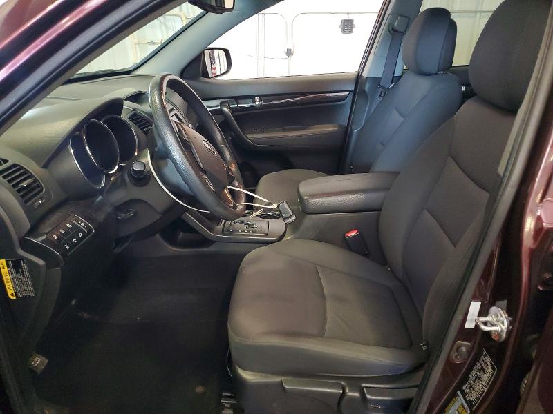 2012 Kia Sorento VIN 5XYKTCA68CG243042 COPART salvage auction — FRONT END, Mn - Cert Of Title-Prior Salvage, sold $775 on 2026-07-06 (photo 7)