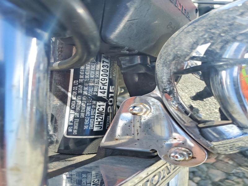 2015 Honda Cm VIN JH2MC1314FK900374 COPART salvage auction — VANDALISM, Ca - Salvage Certificate, sold $275 on 2026-07-23 (photo 8)