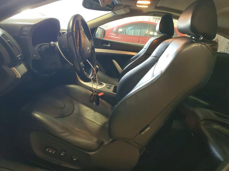 2009 Infiniti G37 VIN JNKCV64E09M606880 COPART salvage auction — FRONT END, Tx - Salvage Vehicle Title, sold $1,550 on 2026-07-31 (photo 7)