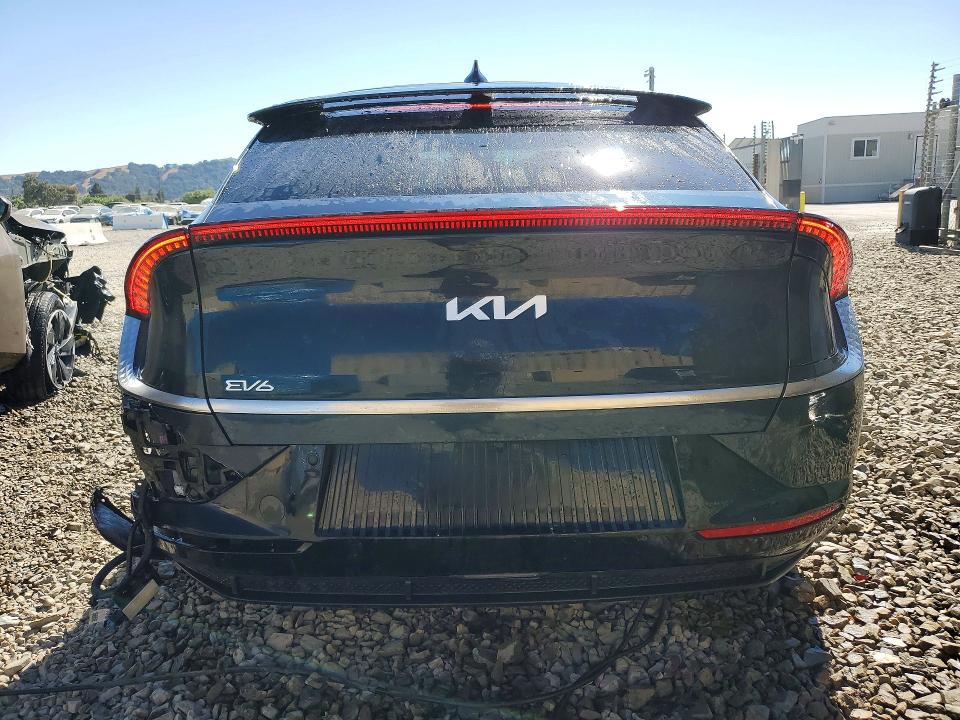 2023 Kia Ev6 VIN KNDC34LA4P5609718 COPART salvage auction — FRONT END, CA - SALVAGE CERTIFICATE, sold $2,300 on 2026-07-13 (photo 6)