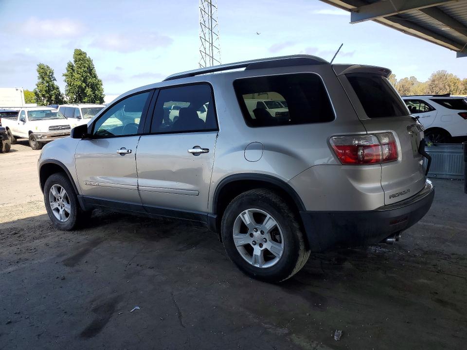 2008 Gmc Acadia VIN 1GKER13778J237427 COPART salvage auction — VANDALISM, CA - DIS/DLR/EXP ONLY CLEAN TITLE, sold $100 on 2026-07-21 (photo 2)