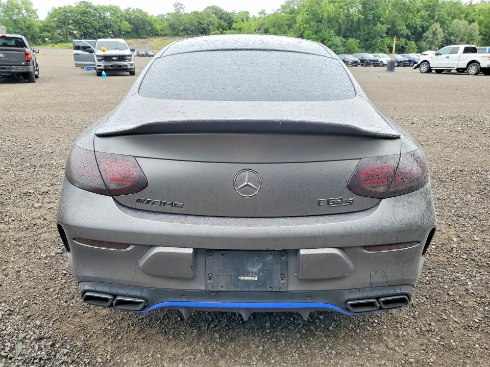 2018 Mercedes-benz C-klasse amg VIN WDDWJ8GB0JF709271 COPART salvage auction — FRONT END, Ny - Mv-907A Salvage Certificate, sold $18,900 on 2026-07-16 (photo 6)