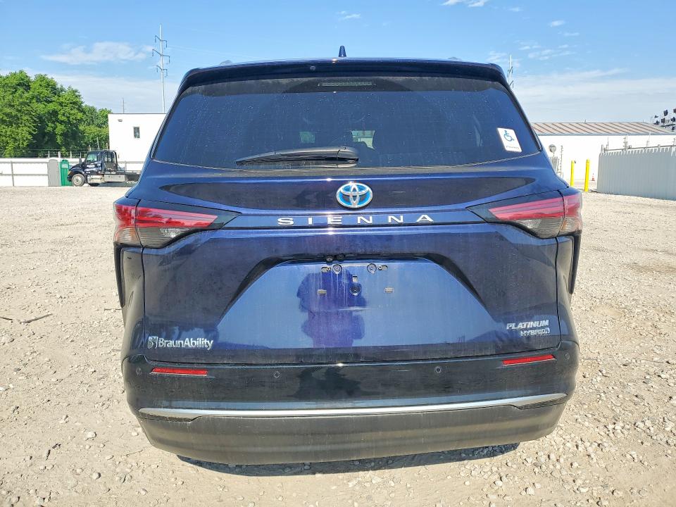 2023 Toyota Sienna VIN 5TDERKEC0PS175415 COPART salvage auction — FRONT END, Oh - Cert Of Title-Salvage, sold $3,200 on 2026-07-21 (photo 6)