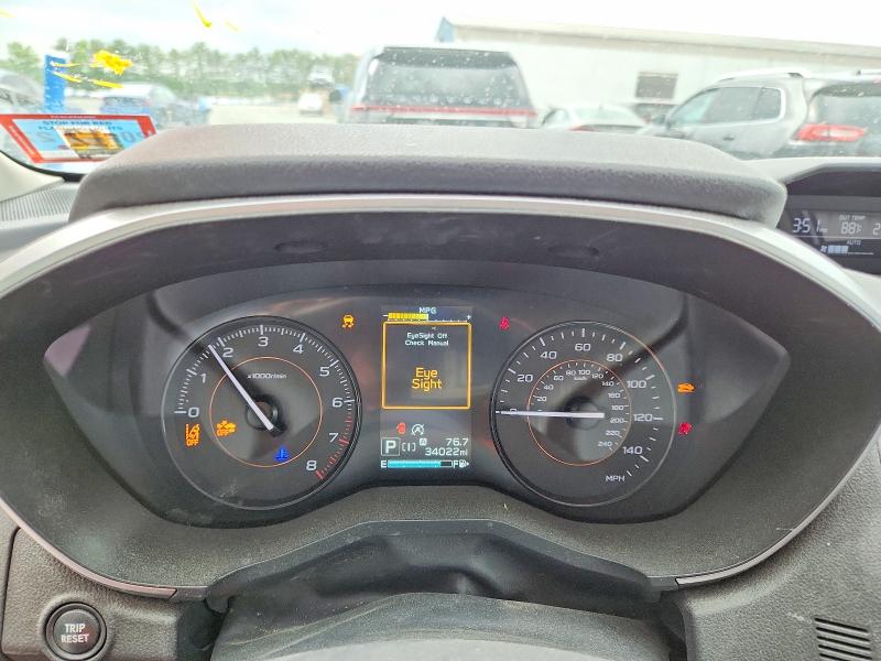 2021 Subaru Crosstrek VIN JF2GTAECXM8272787 COPART salvage auction — FRONT END, Nj - Cert Of Title-Salvage, sold $4,550 on 2026-07-20 (photo 9)
