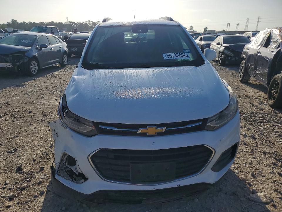 2022 Chevrolet VIN KL7CJLSM1NB509230 COPART salvage auction — FRONT END, Tx - Salvage Vehicle Title, sold $1,250 on 2026-07-24 (photo 5)