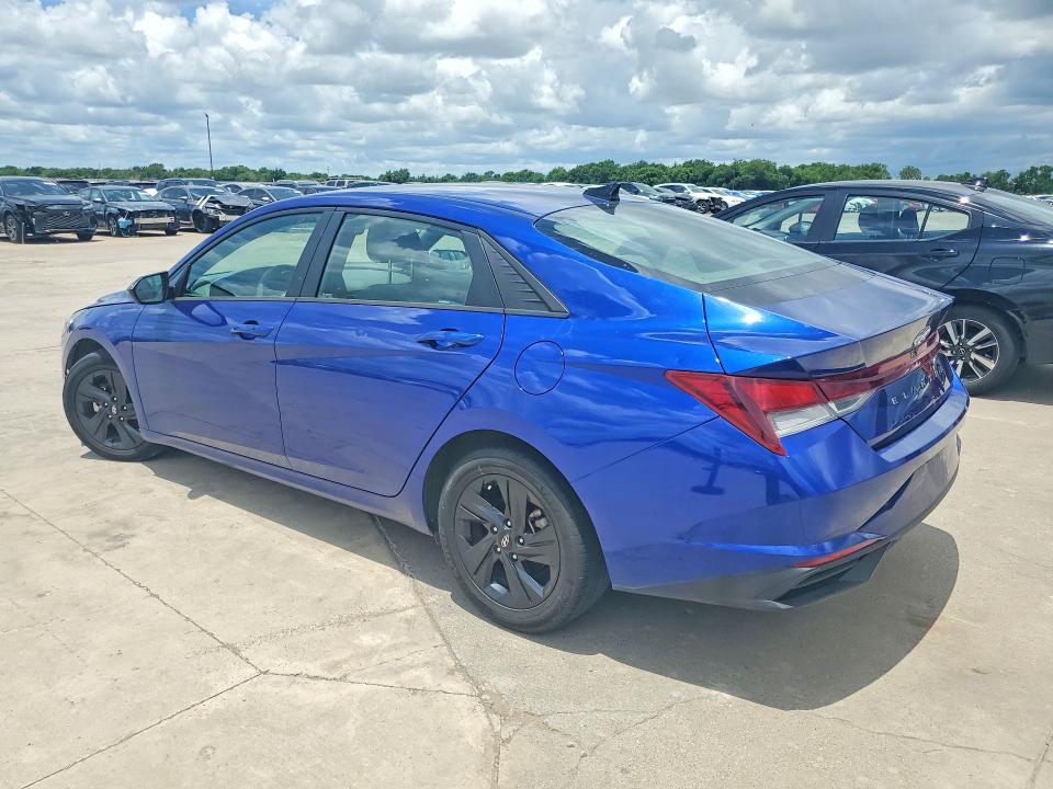 2023 Hyundai Elantra VIN 5NPLM4AG3PH104872 COPART salvage auction — HAIL, Fl - Certificate Of Title, sold $3,500 on 2026-07-22 (photo 2)