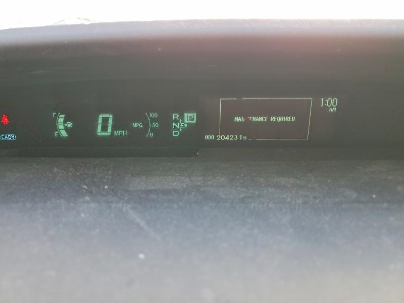 2014 Toyota Prius VIN JTDKN3DU7E0389008 COPART salvage auction — REAR END, Ga - Cert Of Title-Salvage, sold $300 on 2026-07-29 (photo 9)