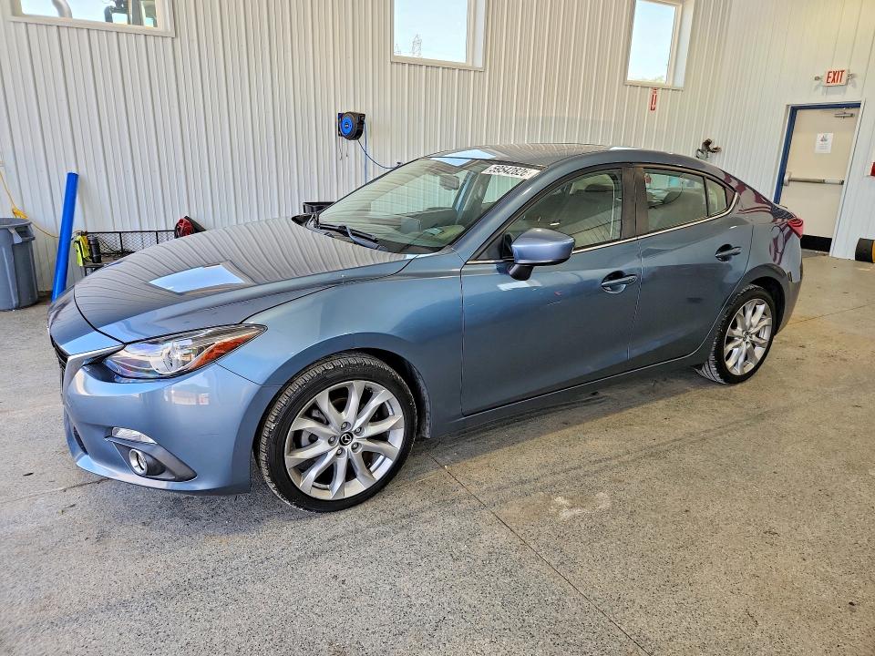 2014 Mazda 3 VIN JM1BM1W39E1178589 COPART salvage auction — MINOR DENT/SCRATCHES, Oh - Cert Of Title-Salvage, sold $2,000 on 2026-07-17 (photo 1)