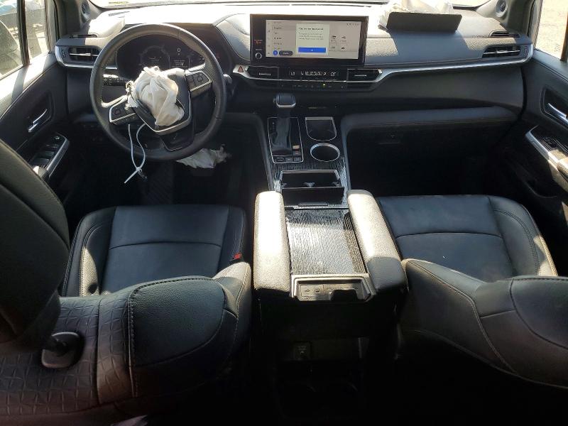 2025 Toyota Sienna VIN 5TDCSKFC7SS183983 COPART salvage auction — FRONT END, Tx - Salvage Vehicle Title, sold $22,100 on 2026-07-10 (photo 8)