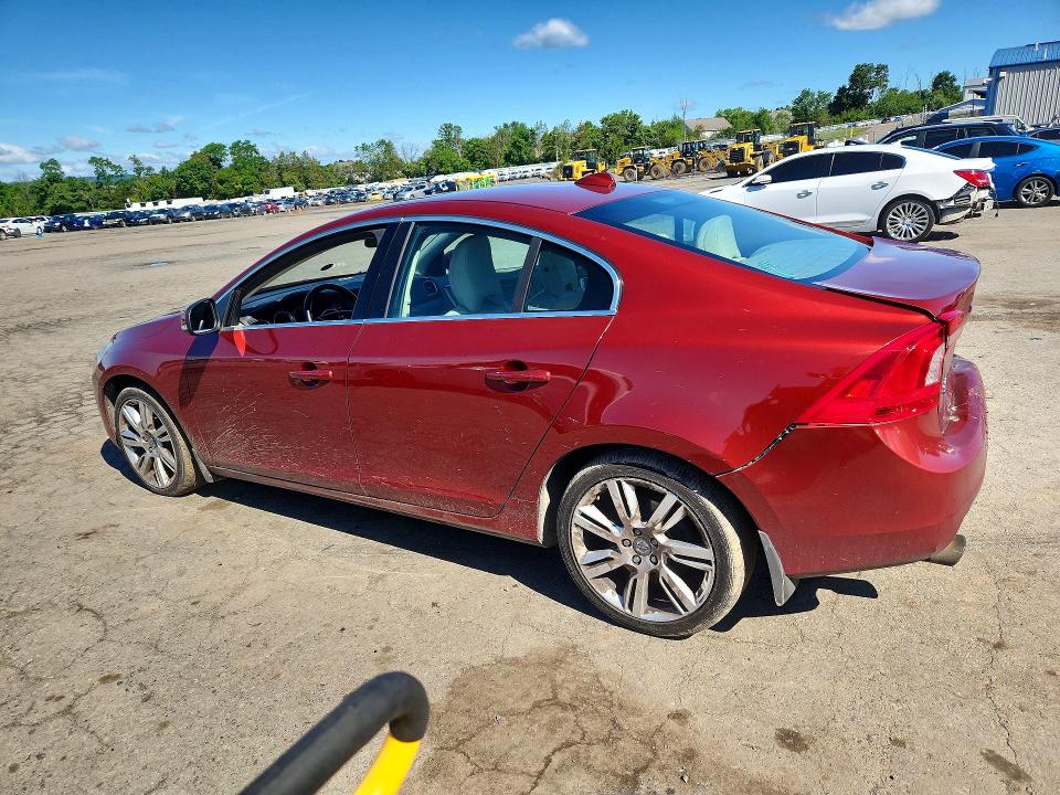 2012 Volvo S60 VIN YV1902FH2C2045654 COPART salvage auction — REAR END, Pa - Certificate Of Salvage, sold $175 on 2026-07-10 (photo 2)