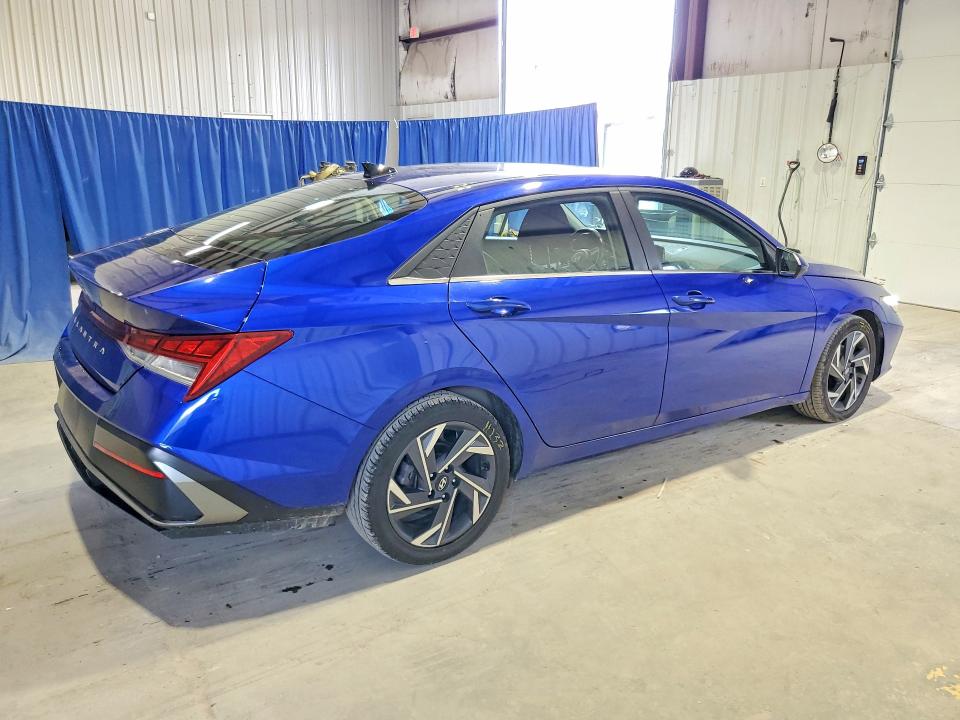 2025 Hyundai Elantra VIN KMHLS4DG7SU897332 COPART salvage auction — FRONT END, IL - CERTIFICATE OF TITLE (P), sold $12,000 on 2026-07-16 (photo 3)