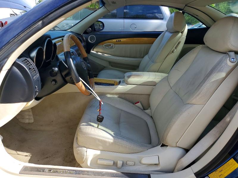 2002 Lexus Sc 430 VIN JTHFN48Y720001872 COPART salvage auction — FRONT END, ON - PERMIT SALVAGE, sold $1,050 on 2026-07-14 (photo 7)