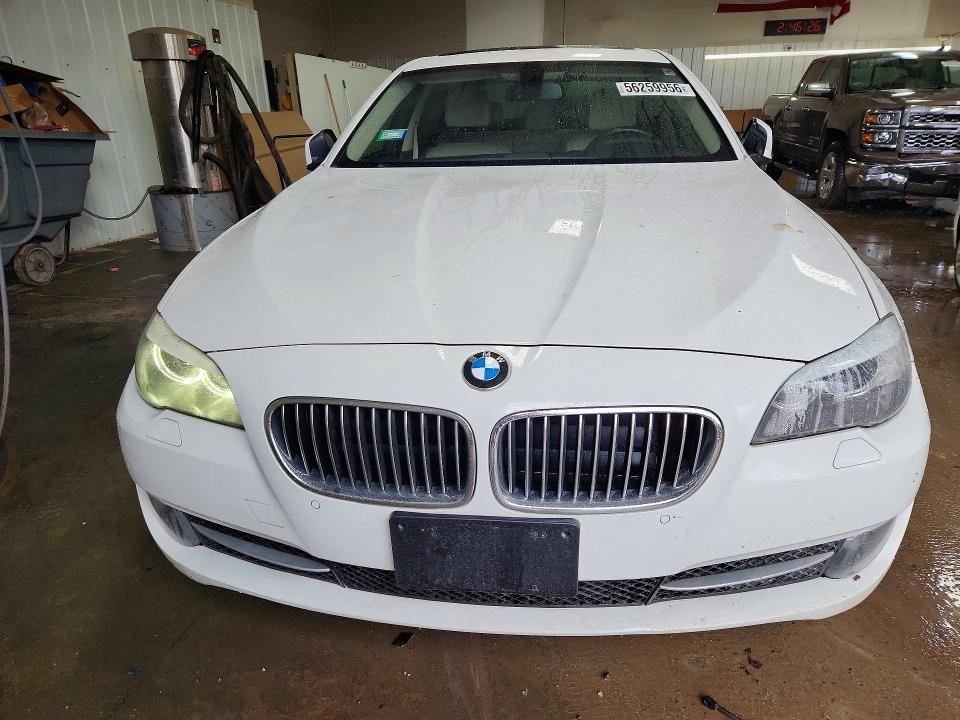 2013 BMW 5er VIN WBAFU7C50DDU74234 COPART salvage auction — REAR END, Il - Salvage Certificate, sold $1,100 on 2026-07-30 (photo 5)