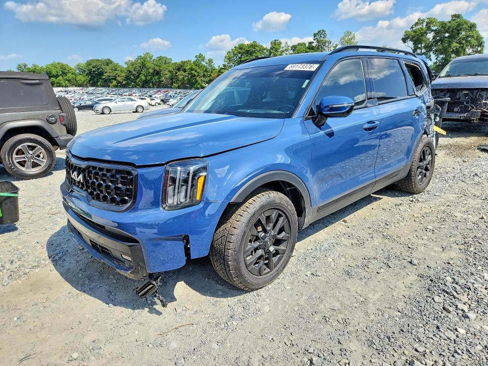 2023 Kia Telluride VIN 5XYP5DGC6PG344976 COPART salvage auction — REAR END, Ga - Cert Of Title-Salvage, sold $475 on 2026-07-30 (photo 1)