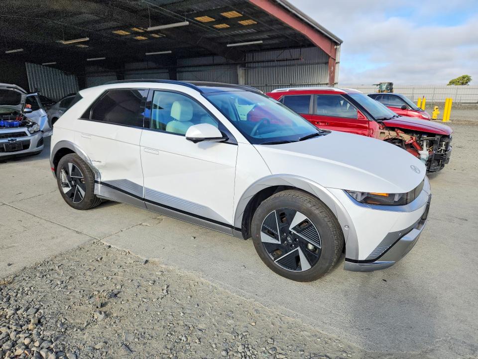 2025 Hyundai Ioniq VIN 7YAKR4DA6SY006164 COPART salvage auction — SIDE, Ca - Salvage Certificate, sold $40 on 2026-07-27 (photo 4)
