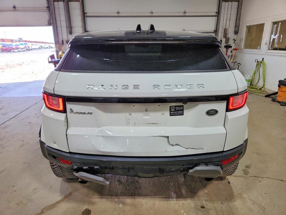 2016 Land rover Range rover evoque VIN SALVP1BG4GH146939 COPART salvage auction — REAR END, Pa - Certificate Of Salvage, sold $7,400 on 2026-07-14 (photo 6)