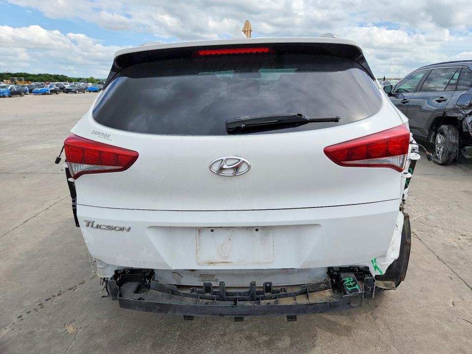 2018 Hyundai Tucson VIN KM8J33A48JU657214 COPART salvage auction — REAR END, Tx - Salvage Vehicle Title, sold $3,950 on 2026-07-13 (photo 6)