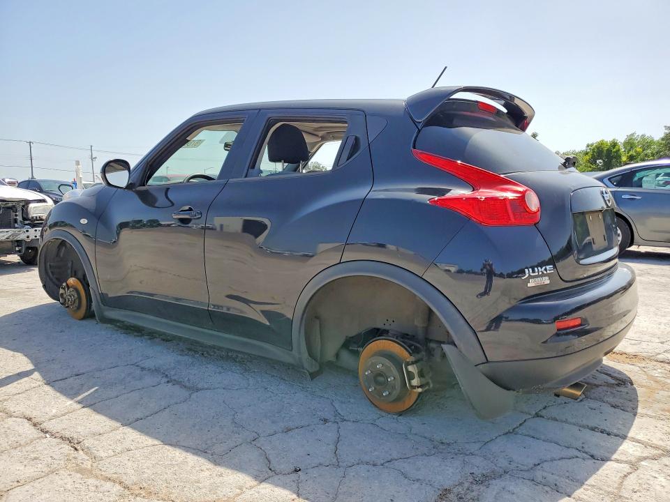 2014 Nissan Juke VIN JN8AF5MR9ET451916 COPART salvage auction — VANDALISM, Ok - Cert Of Title-Salvage Rec Thft, sold $1,600 on 2026-07-23 (photo 2)