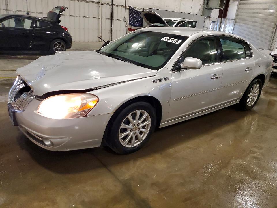 2010 Buick Lucerne VIN 1G4HC5EM4AU113555 COPART salvage auction — FRONT END, Mn - Cert Of Title-Prior Salvage, sold $825 on 2026-07-09 (photo 1)