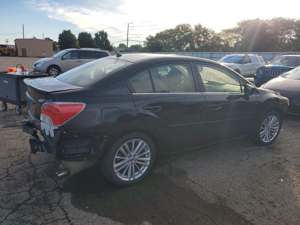 2016 Subaru Impreza VIN JF1GJAF61GH009790 COPART salvage auction — REAR END, Oh - Cert Of Title-Salvage, sold $675 on 2026-07-17 (photo 3)