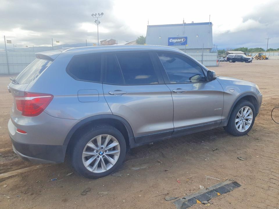 2014 BMW X3 VIN 5UXWX9C56E0D16061 COPART salvage auction — MECHANICAL, Co - Certificate Of Title (P), sold $1,200 on 2026-07-27 (photo 3)