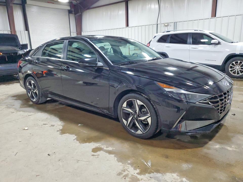 2021 Hyundai Elantra VIN 5NPLP4AGXMH020440 COPART salvage auction — REAR END, PA - CERTIFICATE OF SALVAGE, sold $1,250 on 2026-07-29 (photo 4)