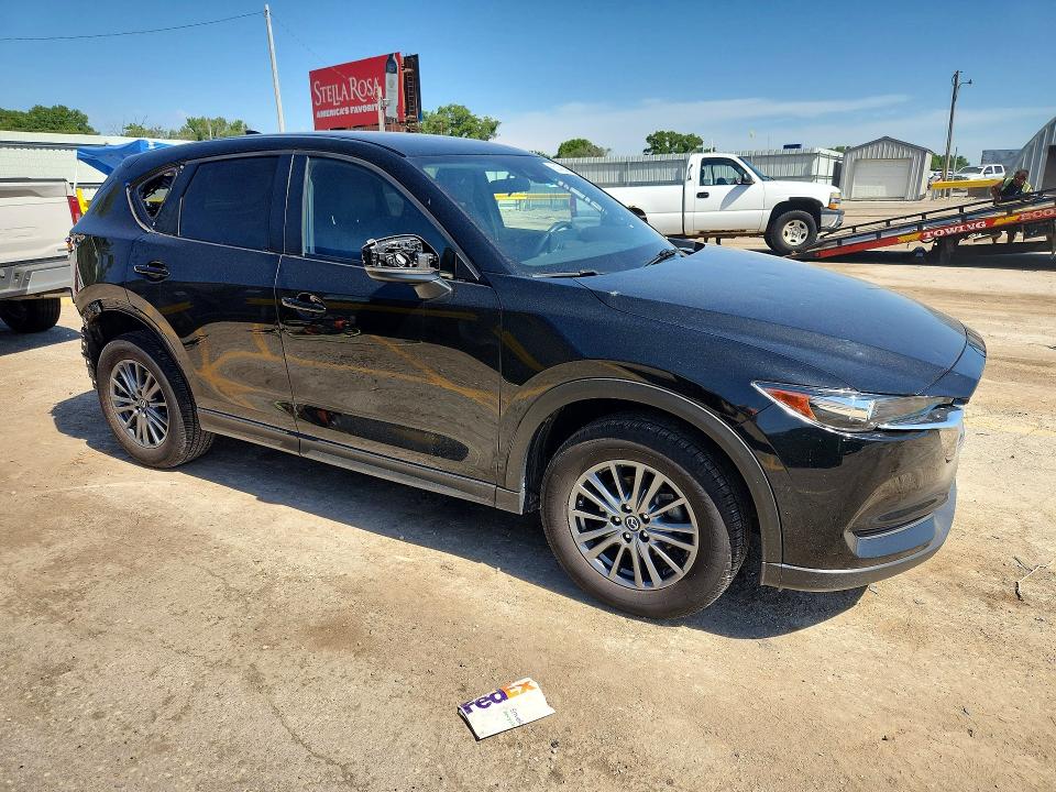 2021 Mazda VIN JM3KFBCM4M0484401 COPART salvage auction — HAIL, Ks - Cert Of Title-Salvage, sold $6,800 on 2026-07-27 (photo 4)