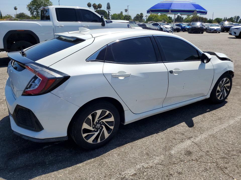 2017 Honda Civic VIN SHHFK7H2XHU414675 COPART salvage auction — FRONT END, Ca - Dis/Dlr/Exp Clean W/Salv Hist, sold $2,600 on 2026-07-24 (photo 3)