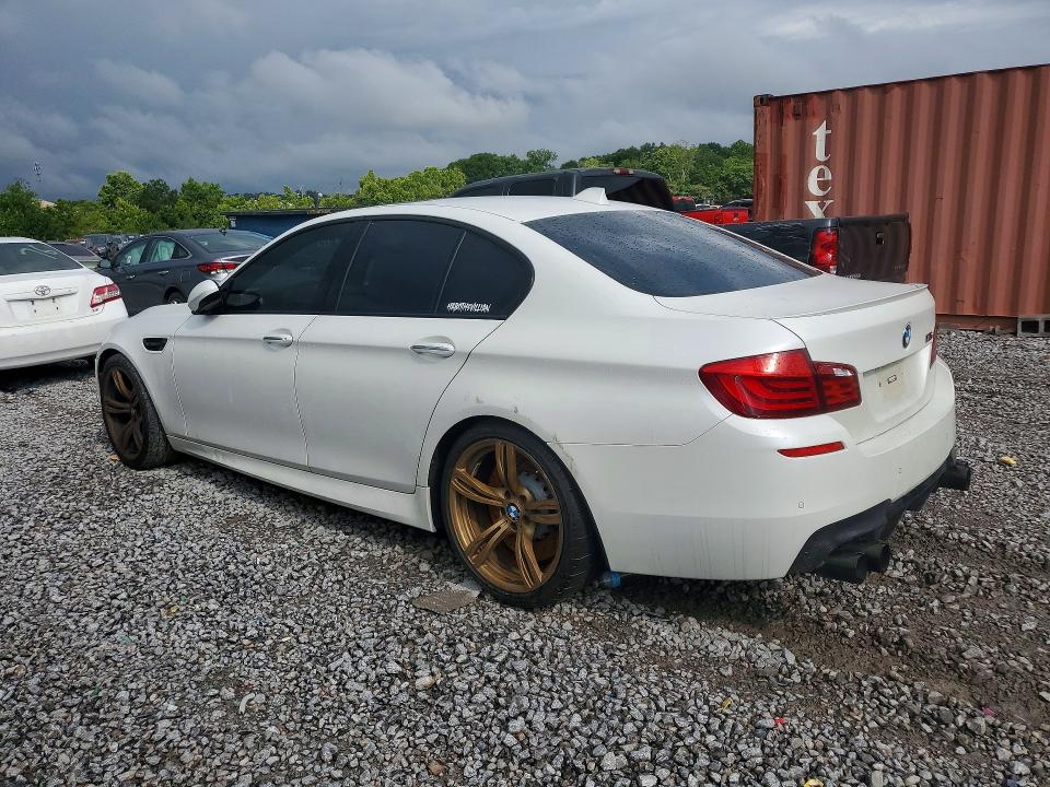 2013 BMW M5 VIN WBSFV9C52DC774089 COPART salvage auction — MINOR DENT/SCRATCHES, Ga - Certificate Of Title (P), sold $9,800 on 2026-07-28 (photo 2)