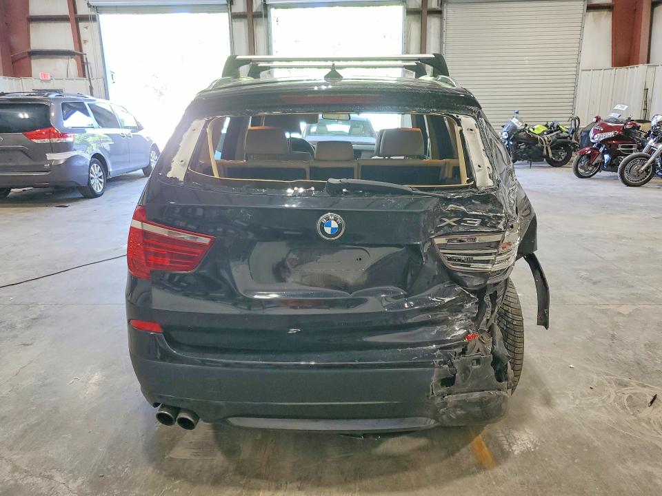 2014 BMW X3 VIN 5UXWX9C51E0D19028 COPART salvage auction — REAR END, Ny - Mv-907A Salvage Certificate, sold $475 on 2026-07-20 (photo 6)