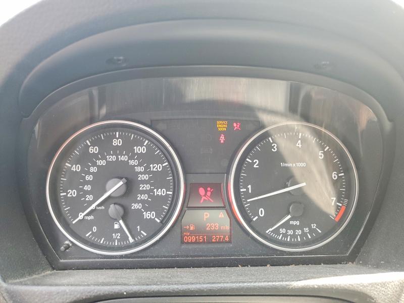 2010 BMW 3er VIN WBAUU3C55AA540953 COPART salvage auction — FRONT END, Md - Cert Of Salvage > 75% Damage, sold $1,200 on 2026-07-07 (photo 9)
