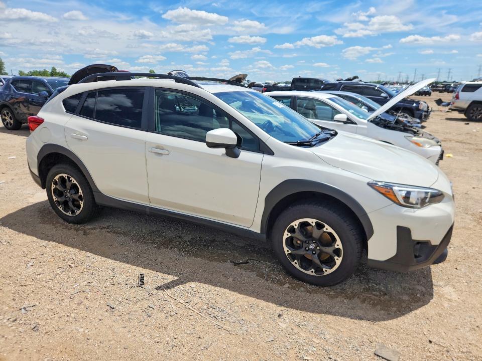 2021 Subaru Xv VIN JF2GTAECXM8304735 COPART salvage auction — SIDE, IL - SALVAGE CERTIFICATE, sold $3,150 on 2026-07-28 (photo 4)