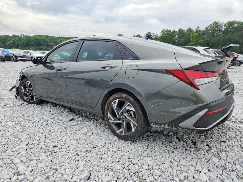2025 Hyundai Elantra VIN KMHLM4DG8SU981959 COPART salvage auction — FRONT END, Ga - Cert Of Title-Salvage, sold $6,200 on 2026-07-30 (photo 2)