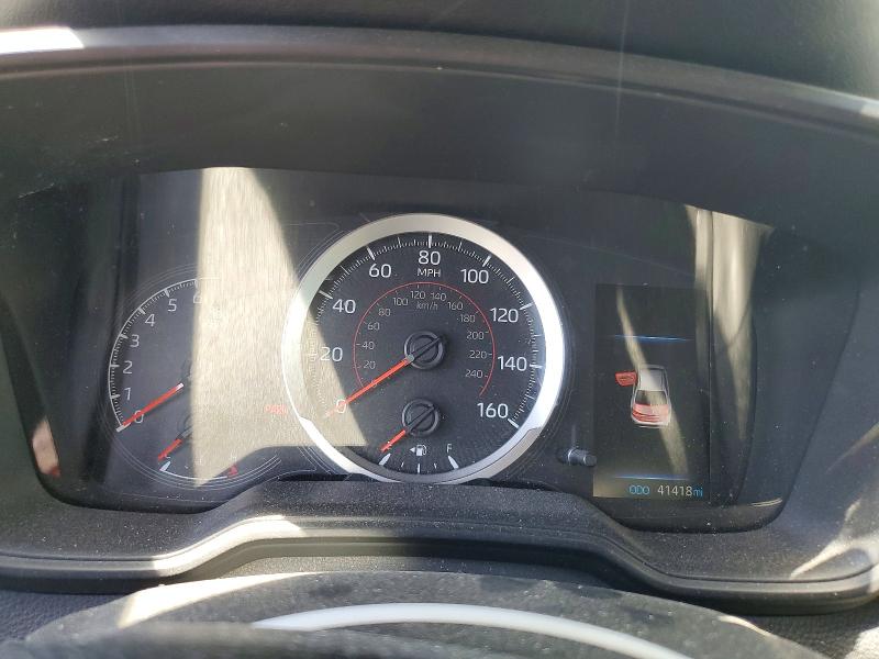 2020 Toyota Corolla VIN JTDS4RCEXLJ028766 COPART salvage auction — ROOF, Ca - Salvage Certificate, sold $8,900 on 2026-07-28 (photo 9)