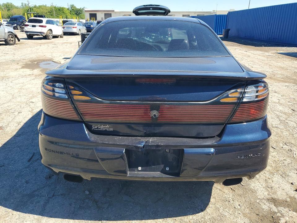 2003 Pontiac Bonneville VIN 1G2HY52K434203806 COPART salvage auction — Burn Engine, In - Cert Of Title-Salvage Title, sold $125 on 2026-07-17 (photo 6)