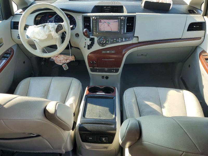 2011 Toyota Sienna VIN 5TDYK3DC8BS059011 COPART salvage auction — FRONT END, CA - SALVAGE CERTIFICATE, sold $2,050 on 2026-07-13 (photo 8)