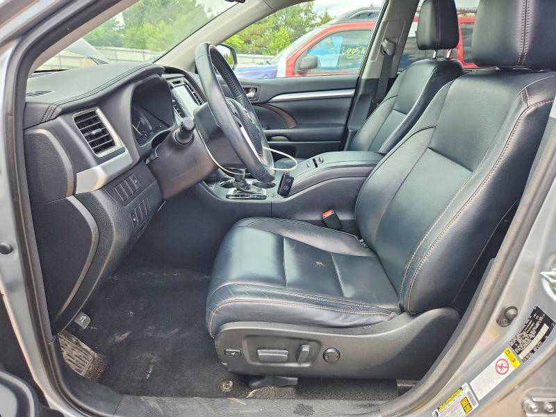 2016 Toyota Highlander VIN 5TDJKRFH9GS502304 COPART salvage auction — SIDE, Il - Salvage Certificate, sold $5,400 on 2026-07-28 (photo 7)