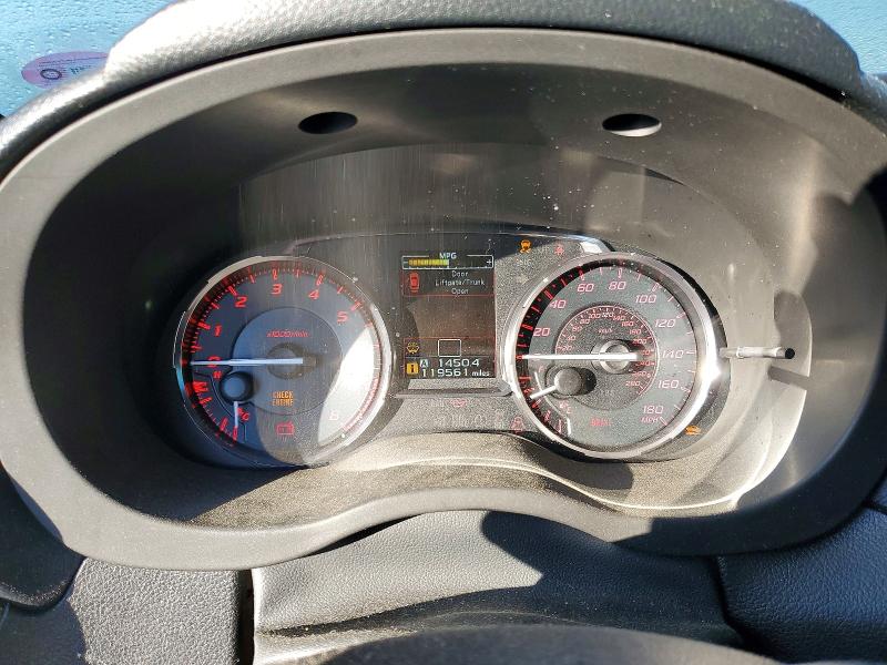 2015 Subaru Wrx VIN JF1VA1A60F9805471 COPART salvage auction — REAR END, Sc - Cert Of Title-Salvage, sold $2,900 on 2026-07-06 (photo 9)