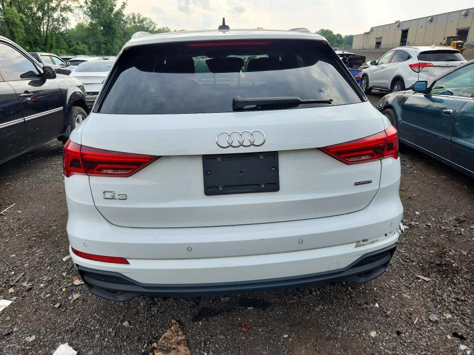 2024 Audi Q3 VIN WA1DECF38R1120121 COPART salvage auction — SIDE, Ny - Cert Of Title-Salvage, sold $12,800 on 2026-08-14 (photo 6)