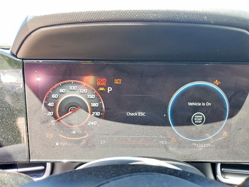 2021 Hyundai Elantra VIN KMHLN4AG3MU116157 COPART salvage auction — FRONT END, On - Permit Salvage, sold $625 on 2026-07-16 (photo 9)