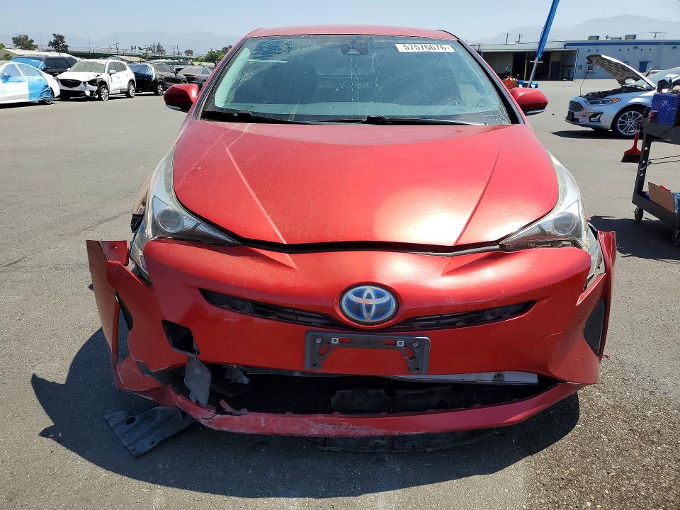2017 Toyota Prius VIN JTDKBRFU1H3052992 COPART salvage auction — FRONT END, Ca - Salvage Certificate, sold $3,900 on 2026-07-27 (photo 5)