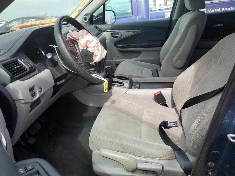 2018 Honda Pilot VIN 5FNYF5H18JB010029 COPART salvage auction — FRONT END, Fl - Certificate Of Title, sold $425 on 2026-07-02 (photo 7)
