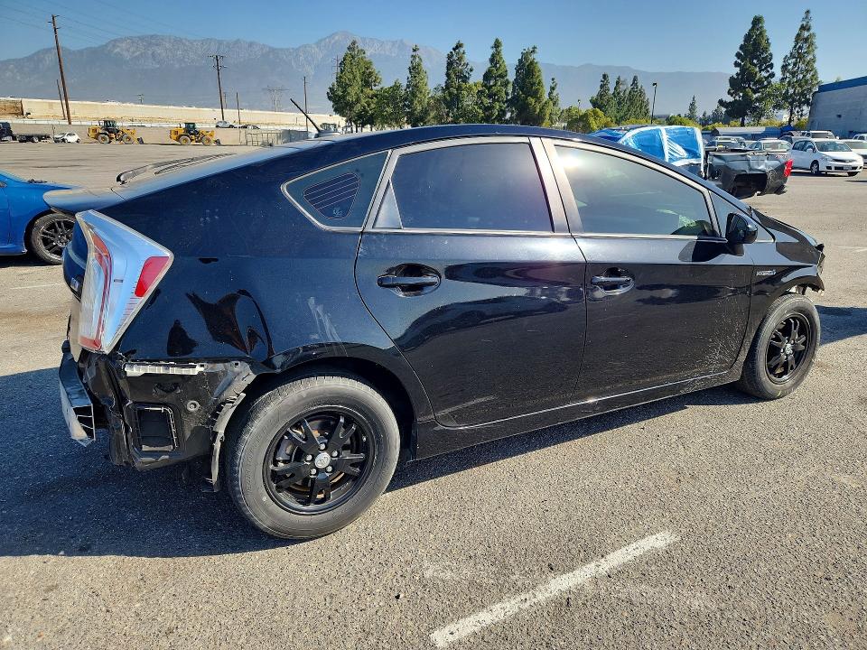 2014 Toyota Prius VIN JTDKN3DU9E0377619 COPART salvage auction — FRONT END, Ca - Salvage Certificate, sold $925 on 2026-07-09 (photo 3)