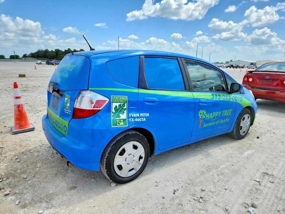 2012 Honda VIN JHMGE8H38CC032662 COPART salvage auction — SIDE, Tx - Salvage Vehicle Title, sold $2,050 on 2026-07-02 (photo 3)