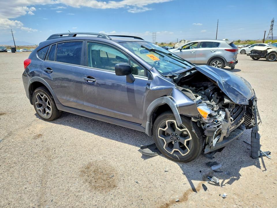 2014 Subaru Xv VIN JF2GPAVC1E8287457 COPART salvage auction — FRONT END, Az - Cert Of Title - Salvage, sold $525 on 2026-07-10 (photo 4)