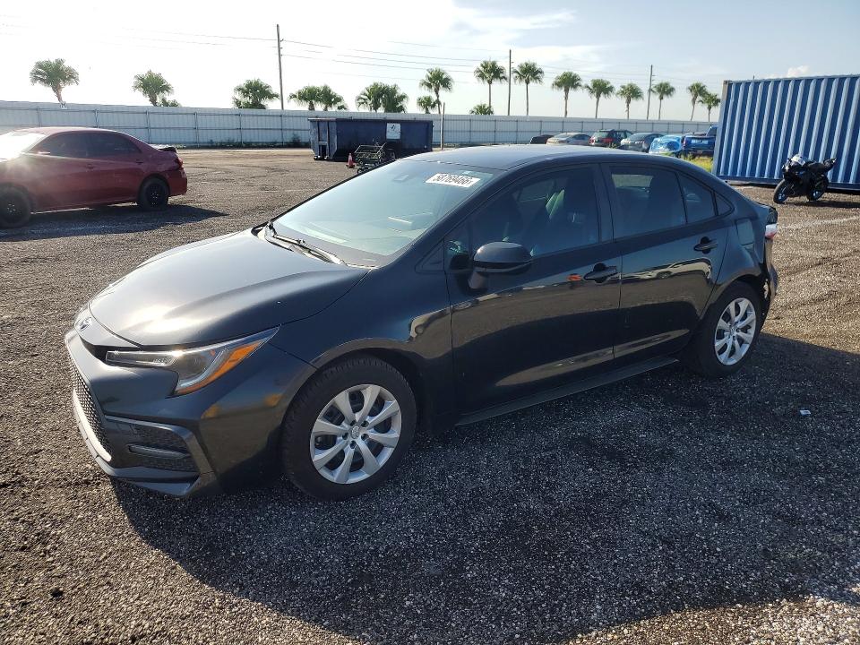 2022 Toyota Corolla VIN 5YFEPMAE7NP382821 COPART salvage auction — REAR END, FL - CERT OF TITLE SLVG REBUILDABLE, sold $6,100 on 2026-07-20 (photo 1)