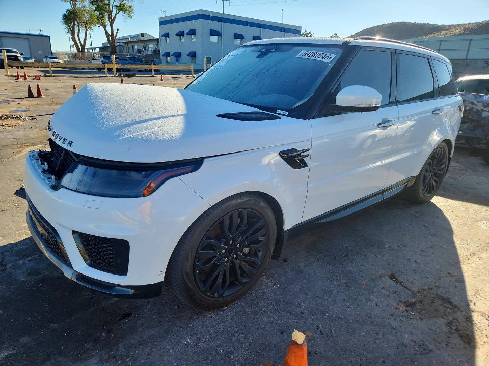 2021 Land rover RANGE ROVER VIN SALWR2SU5MA791100 COPART salvage auction — FRONT END, NM - CERT OF TITLE-SALVAGE, sold $200 on 2026-07-27 (photo 1)