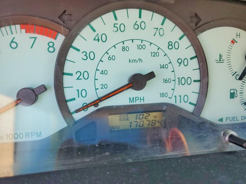 2004 Toyota Corolla VIN JTDBR32E942018578 COPART salvage auction — REAR END, UT - SALVAGE CERTIFICATE, sold $575 on 2026-07-31 (photo 9)